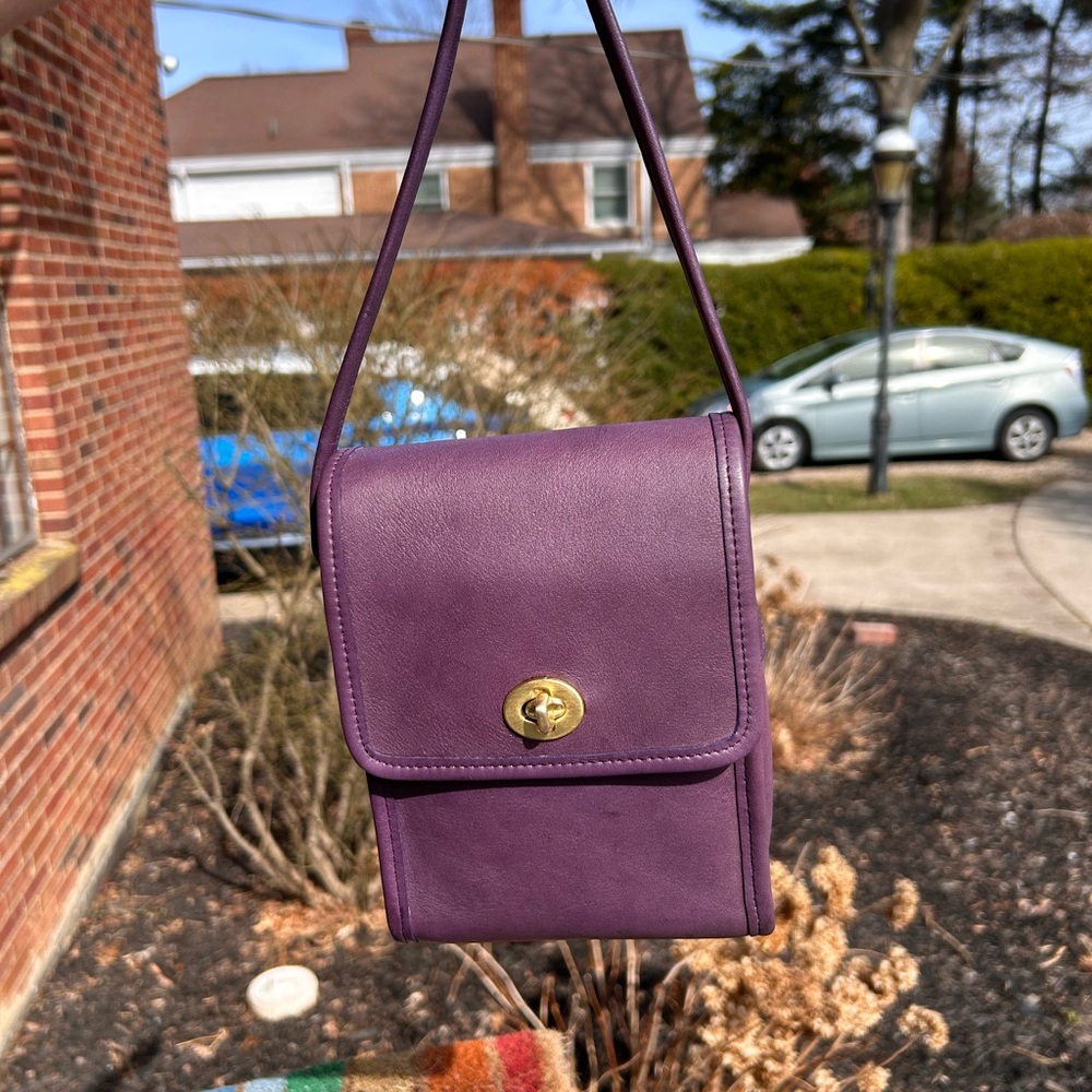 Vintage Coach Purple Scooter